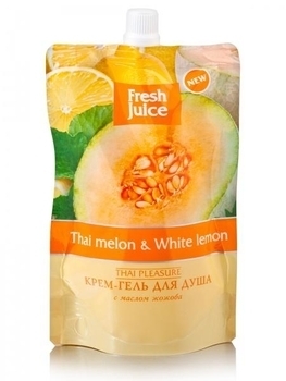 Гель для душа Fresh Juice Thai melon & White lemon, 170 мл - Pampik