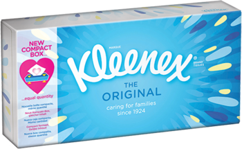 Серветки Kleenex Original в коробці, 70 шт. - Pampik