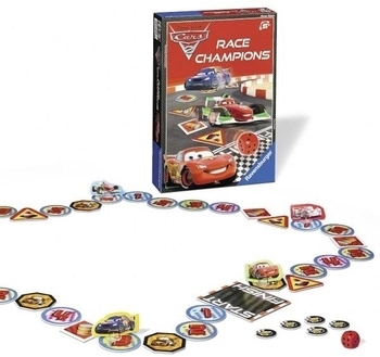Настільна дитяча гра Ravensburger Тачки 2: Чемпіон гонок (22156) - Pampik - 5