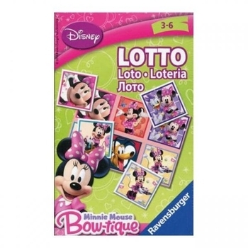 Настільна дитяча гра Ravensburger Лото Мінні Маус (23388) - Pampik