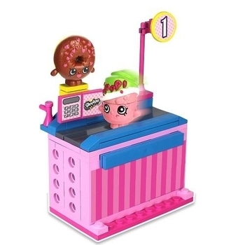 

Конструктор Shopkins S1-1 Касса, 2 шопкинса, 62 детали