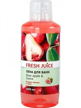 Пена для ванн Fresh Juice Rose apple & Guava, 1 л - Pampik