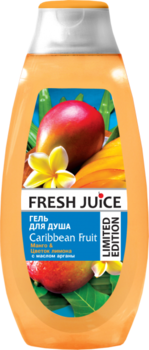 Гель для душу Fresh Juice Caribbean Fruit, 400 мл - Pampik