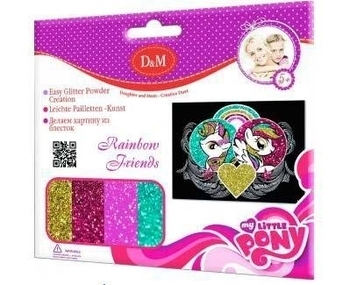 Картинка з блискіток D&M My Little Pony Райдужні друзі (57934) - Pampik