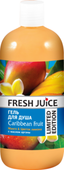 Гель для душу Fresh Juice Caribbean Fruit, 500 мл - Pampik
