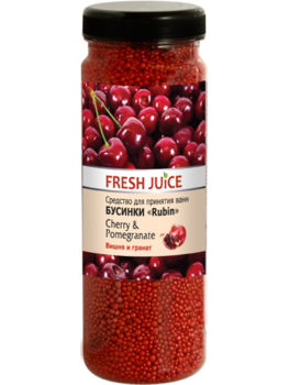 Засіб для ванн Fresh Juice Cherry & Pomegranate, 450 г - Pampik