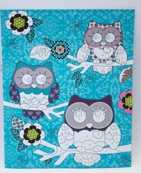 Аплікація фольгою D&M Сови (57421) - Pampik - 2