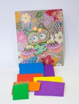 Набір для створення об'ємної картини D&M Сова в квіточках (57422) - Pampik - 2