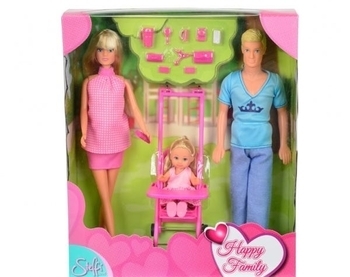 Ляльковий набір Steffi Love Щаслива сім'я (5733200) - Pampik - 2