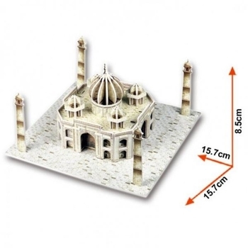 3D Пазл CubicFun Тадж Махал, 39 элементов (S3009h) - Pampik - 5
