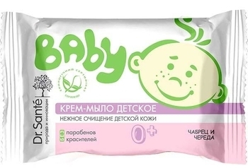 Крем-мыло Dr.Sante Baby Чабрец и череда, 90 г - Pampik