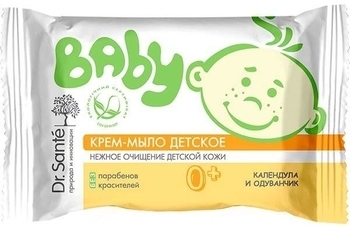 Крем-мыло Dr.Sante Baby Календула и одуванчик, 90 г - Pampik