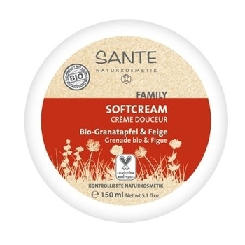 БИО-Крем универсальный увлажняющий Sante Soft с Гранатом и Инжиром, 150 мл - Pampik