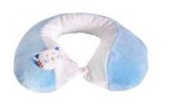 Подушка-валик для шиї Sevi bebe, синій (37) - Pampik - 2