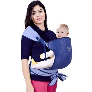 Кенгуру для носіння дитини збоку, синий (697) - Pampik