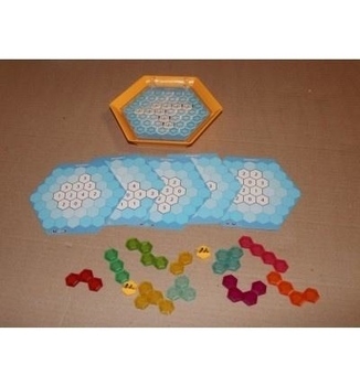 Настільна гра-головоломка Fat Brain Toys HexHive - Pampik - 6