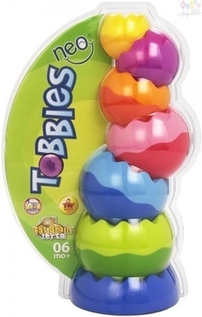 Пірамідка балансир Fat Brain Toys Tobbles Neo - Pampik - 3