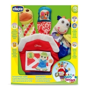 Игрушечная рукавичка Chicco Ферма (07651.00) - Pampik - 4
