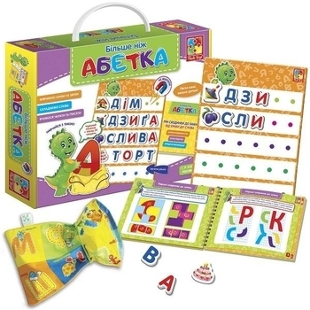 

Развивающая игра Vladi Toys Більше ніж Абетка (укр.) (VT2801-17)