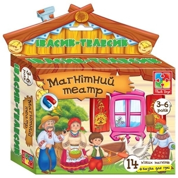 

Магнитный театр Vladi Toys Iвасик-Телесик (укр.) (VT3206-16)