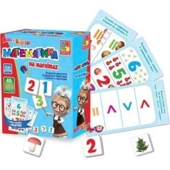 

Игра на магнитах Vladi Toys Математика Маша та Ведмідь (укр.) (VT3305-05)