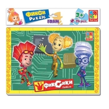 М'які пазли Vladi Toys Фіксики, 35 елементів (VT1102-03) - Pampik - 2