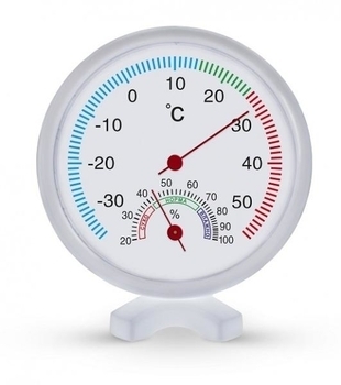 Механический термометр-гигрометр Стеклоприбор ТГК-2 Качество жизни - Pampik
