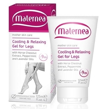 Охолоджувальний і заспокійливий гель для ніг Maternea, 125 мл - Pampik