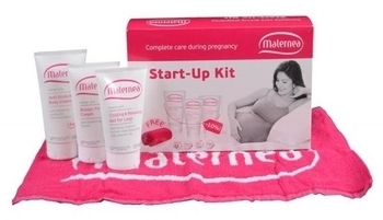 Базовий набір для вагітних Maternea, 3 елементи + подарунок рушник - Pampik