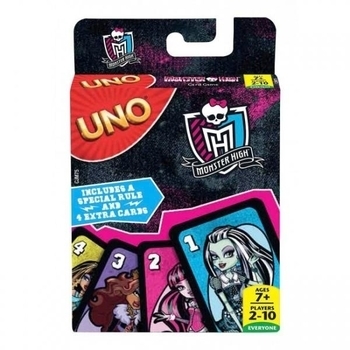Карткова гра Uno Monster High оновлена ​​(CJM75) - Pampik - 2