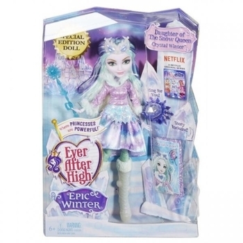 Лялька Ever After High Кристал Вінтер з м/ф Зачарована зима, 26 см (DKR67) - Pampik - 4