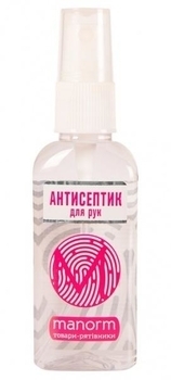 Антисептик для рук Manorm Crystal, 50 мл - Pampik