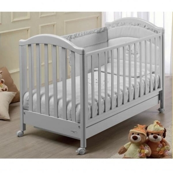 

Кроватка детская Baby Italia Euro White, белый