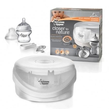 

Паровой стерилизатор бутылочек для микроволновой печи Tommee Tippee (15118)