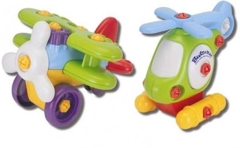 Конструктор Keenway Аероплан і вертоліт (K11863) - Pampik