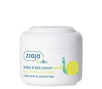 Дитячий сонцезахисний крем Ziaja baby SPF 6, 50 мл (16102) - Pampik