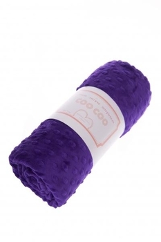 Покривало дитяче тепле Coo Coo, 75х100 см, фіолетовий (Соо14) - Pampik - 4