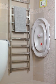 Ванночка OK Baby Onda Slim анатомічна, рожевий, 81,2 см (38955440) - Pampik - 6