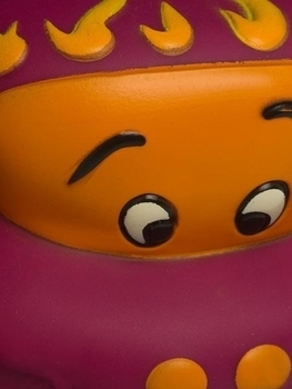 Ігровий набір Battat Кумедний автопарк, 4 гумові машинки-брязкальця, 40 см (BX1995Z) - Pampik - 8