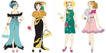 Художественный комплект Djeco Вечерний выход (DJ08732) - Pampik - 2