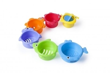 Пірамідка з пасочок Miniland, 6 шт. - Pampik - 2