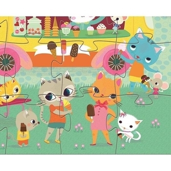 Пазл Djeco Морозиво, 16 елементів (DJ07264) - Pampik - 3