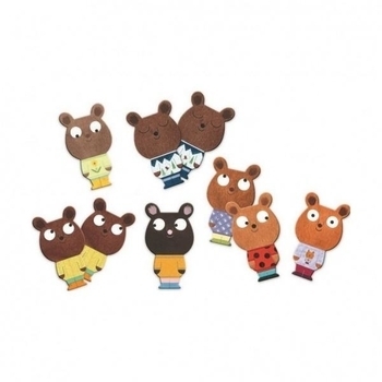 Настільна гра Djeco Мемо Ведмедики (DJ08112) - Pampik - 2