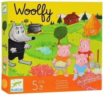 Настільна гра Djeco Троє поросят (DJ08427) - Pampik