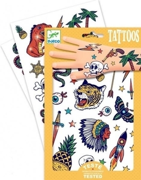 Набор наклеек на тело Djeco Бэнг Бэнг (DJ09577) - Pampik