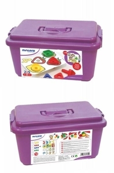 Конструктор Miniland Набор болтов и гаек, 72 детали (31759) - Pampik - 5