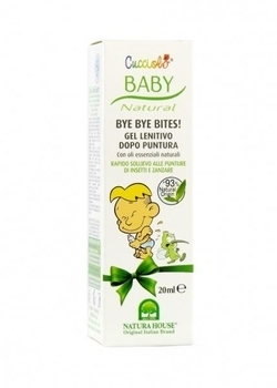 Дитячий заспокійливий гель після укусів комарів і комах Baby Cucciolo Bye Bye Bite, 20 мл - Pampik