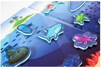 Магнітна гра Miniland Під водою (31973) - Pampik - 2