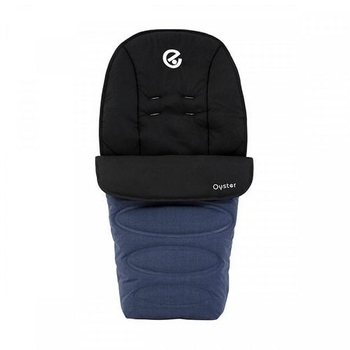 Утеплений конверт BabyStyle Oyster Oxford Blue, синій - Pampik