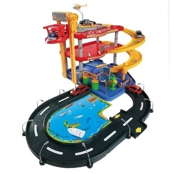 Игровой набор Bburago Гараж 1:43, 3 уровня (18-30025) - Pampik